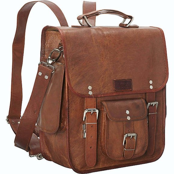 Three-in-One BackpackBriefMessenger Bag